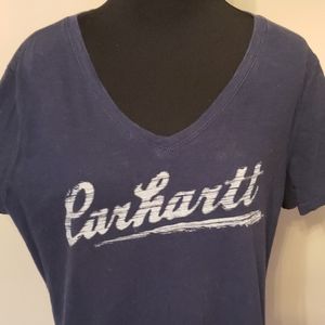 Navy Ladies Carhartt Tee